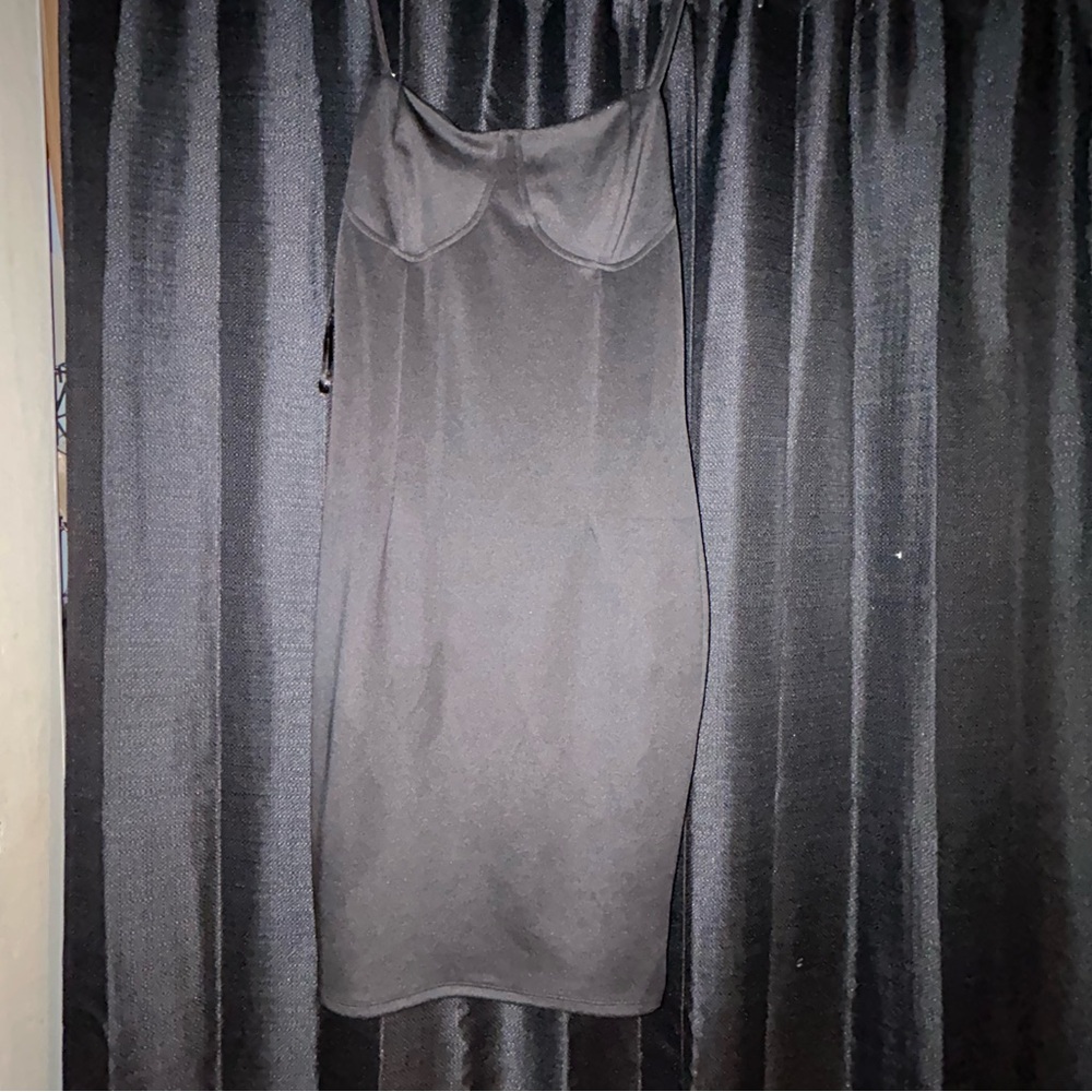 Elegant Black Slip Dress